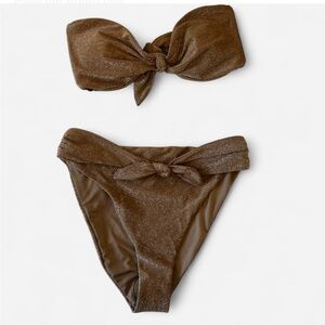 Dippin' Daisy's Brown Bikini Set